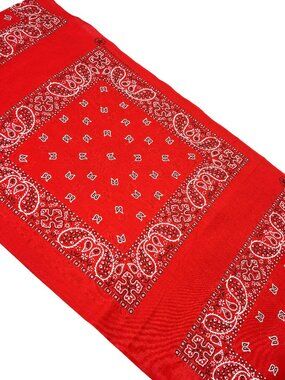 Vintage Bandanas Bandana Fabric 100% Cotton Handkerchiefs NWOT